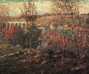 Ernest Lawson Harlem River Sweden oil painting artist